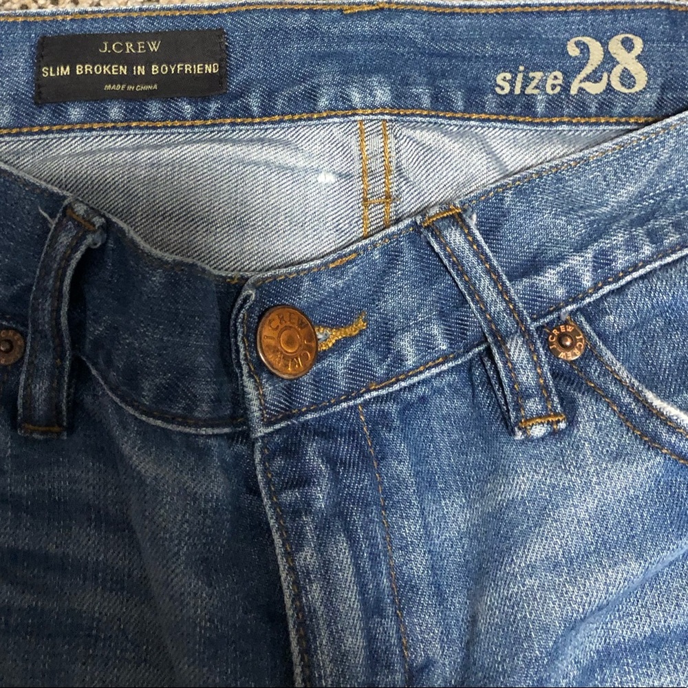 J.Crew slim boyfriend jeans